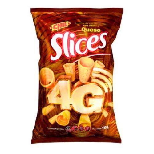 CONOS SLICES 4G x 100grs (B X 24U.)
